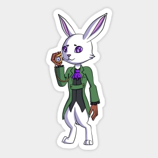 White Rabbit Sticker